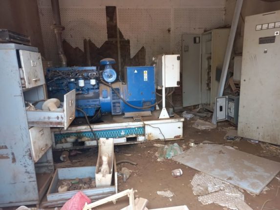 Ospedale MSF distrutto in Sudan